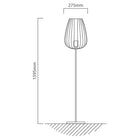 Eurolux Newton Floor Light 275mm Black - image 01