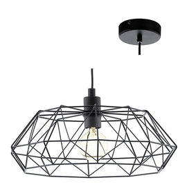 Eurolux Pendant Carlton2 455mm Black in Electrical & Lighting,Lighting,Interior Lighting