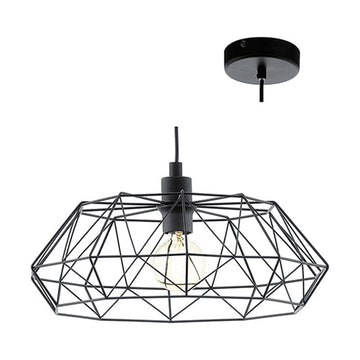 Eurolux Pendant Carlton2 455mm Black - image 01