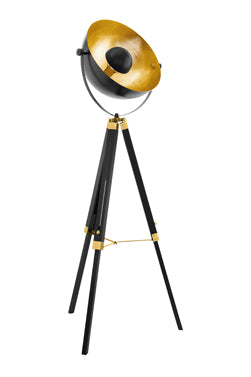 Eurolux Covaleda Floor Light 840mm Black/Gold in Electrical & Lighting,Lighting,Exterior Lighting