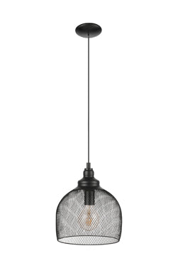 Eurolux Pendant Straiton Black E27 1x60w in Electrical & Lighting,Lighting,Interior Lighting