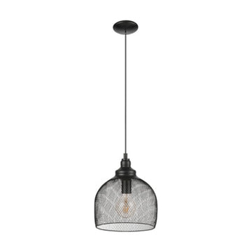 Eurolux Pendant Straiton Black E27 1x60w - image 01