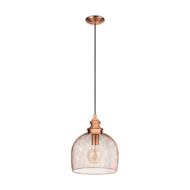 Eurolux Pendant Straiton Copper E27 1x60w - image 01