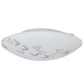 Eurolux Ceiling Light Mars Triangles 250mm White in Electrical & Lighting,Lighting,Interior Lighting