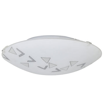 Eurolux Ceiling Light Mars Triangles 250mm White in Electrical & Lighting,Lighting,Interior Lighting