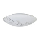 Eurolux Ceiling Light Mars Triangles 250mm White - image 01