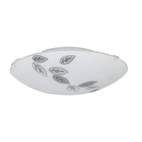 Eurolux Ceiling Light Mars Leaf Pattern 245mm White in Electrical & Lighting,Lighting,Interior Lighting