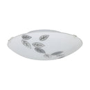 Eurolux Ceiling Light Mars Leaf Pattern 245mm White - image 01