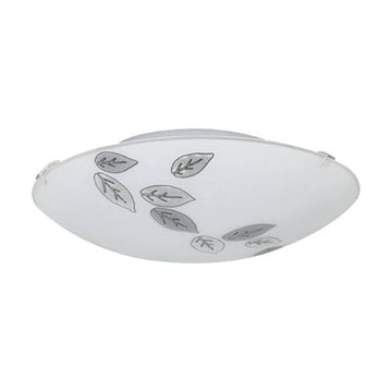 Eurolux Ceiling Light Mars Leaf Pattern 245mm White - image 01