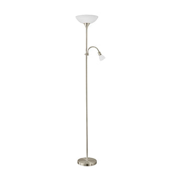 Eurolux Up2 Floor Light 275mm Satin Chrome - image 01