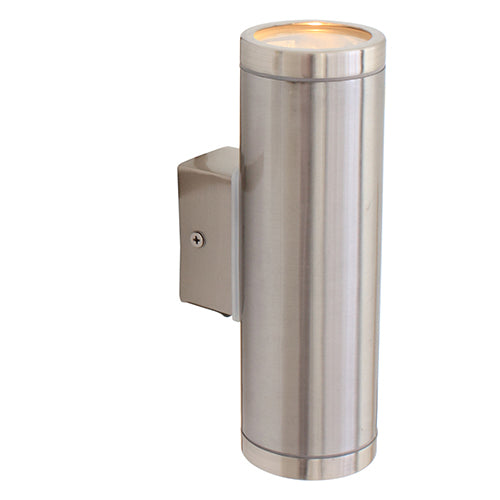 Eurolux Outdoor Wall Light Riga Up & Down Facing Stainless Steel