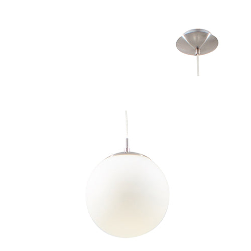Eurolux Rondo Pendant 200mm Satin Chrome in Electrical & Lighting,Lighting,Interior Lighting