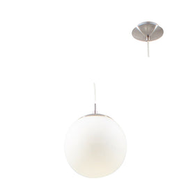 Eurolux Rondo Pendant 200mm Satin Chrome in Electrical & Lighting,Lighting,Interior Lighting