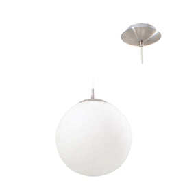 Eurolux Rondo Pendant 250mm Satin Chrome in Electrical & Lighting,Lighting,Interior Lighting