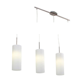 Eurolux Troy3 3 Light Pendant 700mm Satin Chrome - image 01