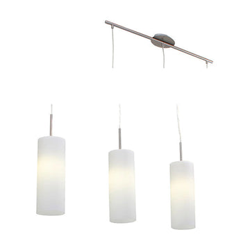 Eurolux Troy3 3 Light Pendant 700mm Satin Chrome - image 01