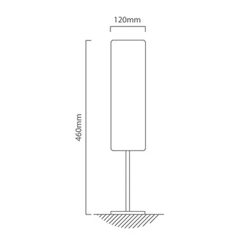 Eurolux Table Lamp Troy3 120mm Satin Chrome - image 01