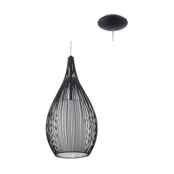 Eurolux Pendant Razoni 1LT 190mm Black - image 01