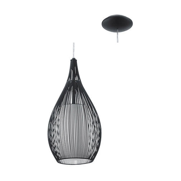 Eurolux Pendant Razoni 1LT 190mm Black - image 01