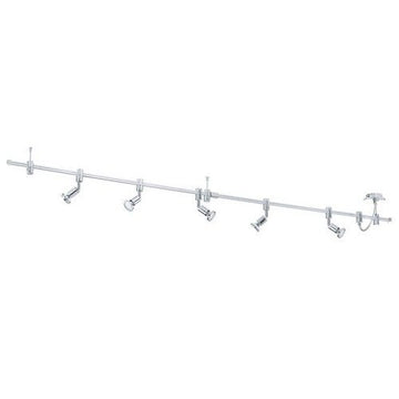 Eurolux 5 Light Spotlight Vilanova 2000mm Chrome