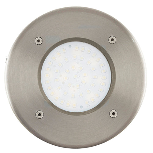 Eurolux Lamedo Round Groundlight Satin Chrome in Electrical & Lighting,Lighting,Exterior Lighting