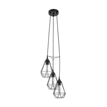 Eurolux Pendant Tarbes 3LT 310mm Black - image 01