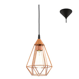 Eurolux Pendant Tarbes 175mm Copper in Electrical & Lighting,Lighting,Interior Lighting