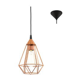 Eurolux Pendant Tarbes 175mm Copper - image 01