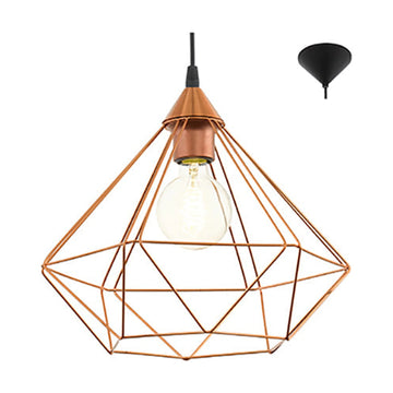 Eurolux Pendant Tarbes 325mm Copper - image 01