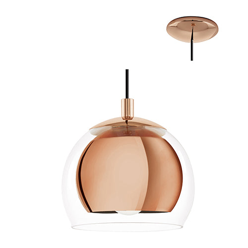 Eurolux Pendant Rocamar 1LT 190mm Copper in Electrical & Lighting,Lighting,Interior Lighting