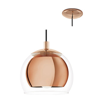 Eurolux Pendant Rocamar 1LT 190mm Copper - image 01
