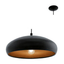 Eurolux Pendant Mogano1 400mm Black/Copper - image 01