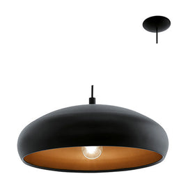Eurolux Pendant Mogano1 400mm Black/Copper - image 01