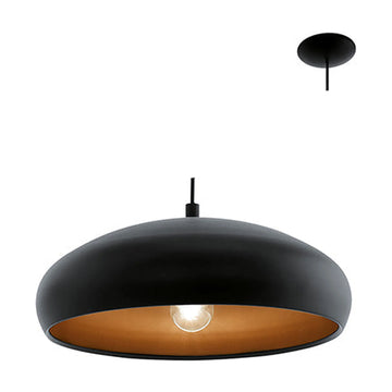 Eurolux Pendant Mogano1 400mm Black/Copper - image 01