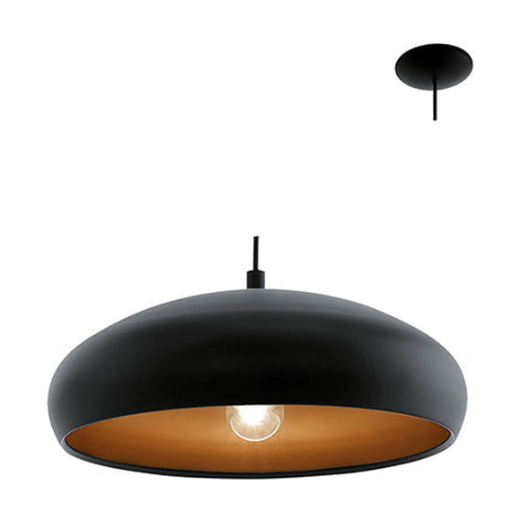 Eurolux Pendant Mogano1 400mm Black/Copper - image 01