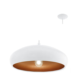 Eurolux Pendant Mogano1 400mm White/Copper in Electrical & Lighting,Lighting,Interior Lighting