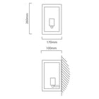 Eurolux Alamonte1 W/Light Outdoor Black - image 01