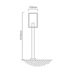 Eurolux Alamonte1 1LT Bollard Black - image 01