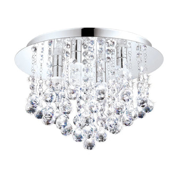 Eurolux Almonte LED Ceiling Light Chrome - image 01