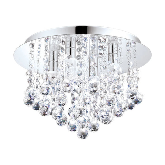 Eurolux Almonte LED Ceiling Light Chrome - image 01