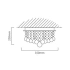 Eurolux Almonte LED Ceiling Light Chrome - image 01