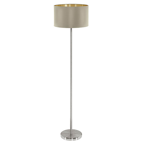 Eurolux Maserlo Floor Light 380mm Taupe/Gold in Electrical & Lighting,Lighting,Exterior Lighting