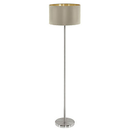 Eurolux Maserlo Floor Light 380mm Taupe/Gold in Electrical & Lighting,Lighting,Exterior Lighting