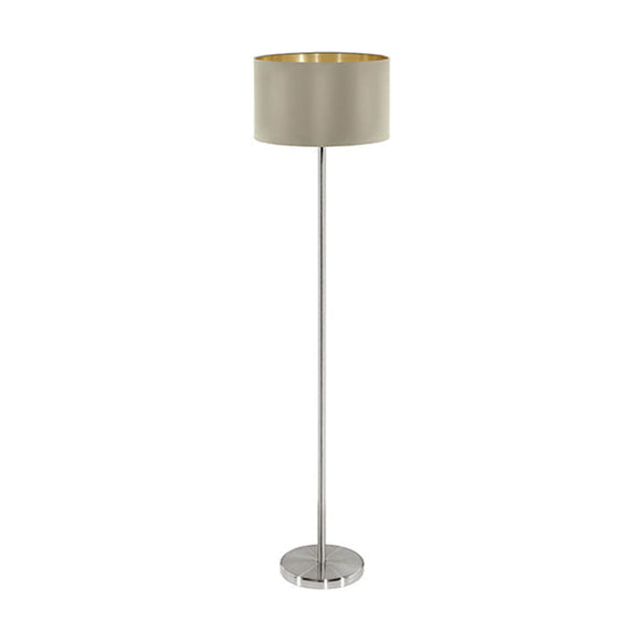 Eurolux Maserlo Floor Light 380mm Taupe/Gold - image 01