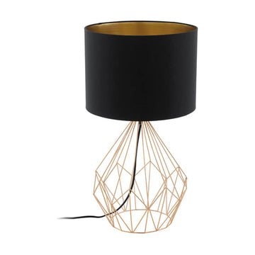 Eurolux Table Lamp Pedregal1 345mm Black/Copper - image 01
