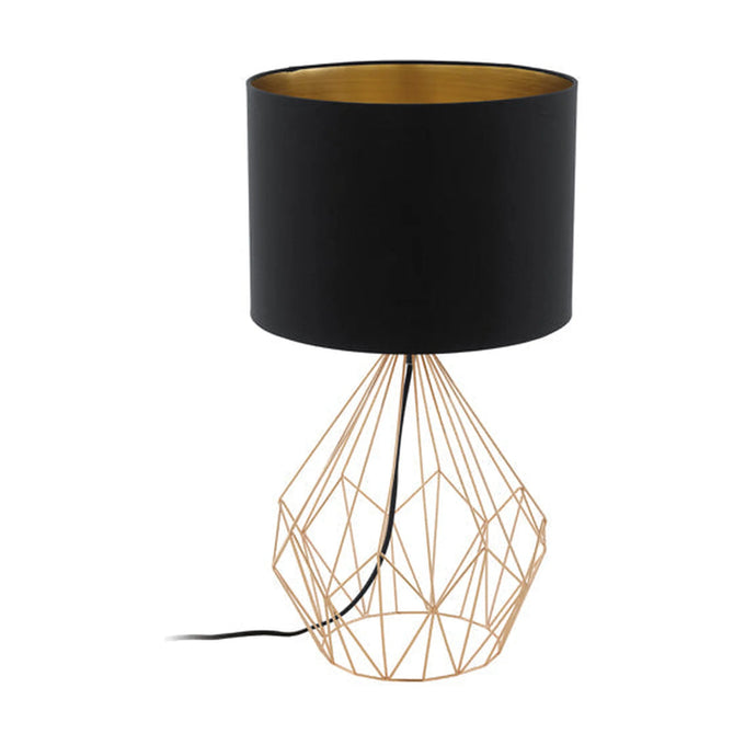 Eurolux Table Lamp Pedregal1 345mm Black/Copper - image 01