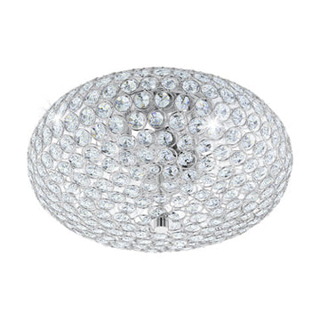 Eurolux Clemente Ceiling Light Chrome E27 2x60w in Electrical & Lighting,Lighting,Interior Lighting