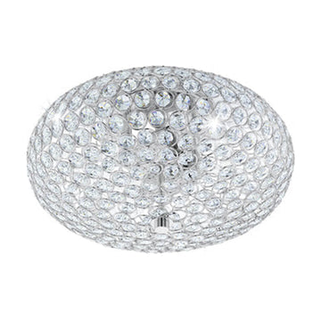 Eurolux Clemente Ceiling Light Chrome E27 2x60w - image 01