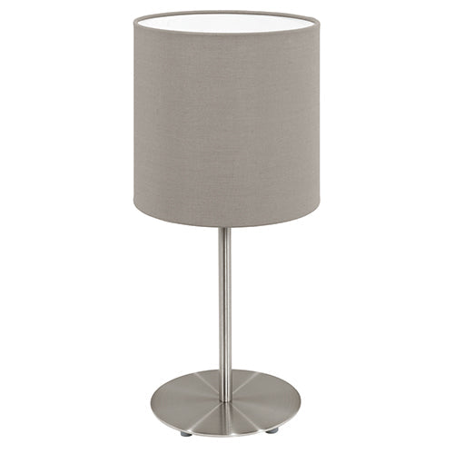 Eurolux Table Lamp Pasteri 140mm Taupe in Electrical & Lighting,Lighting,Interior Lighting