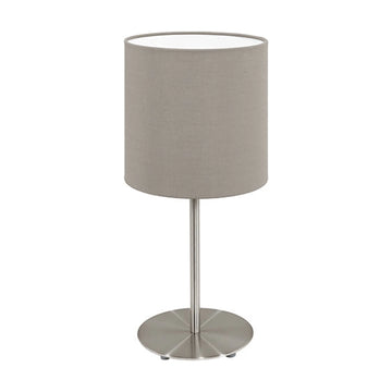 Eurolux Table Lamp Pasteri 140mm Taupe - image 01